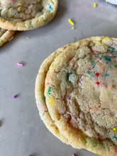 Load image into Gallery viewer, Rainbow Funfetti Cookies - 1 dozen
